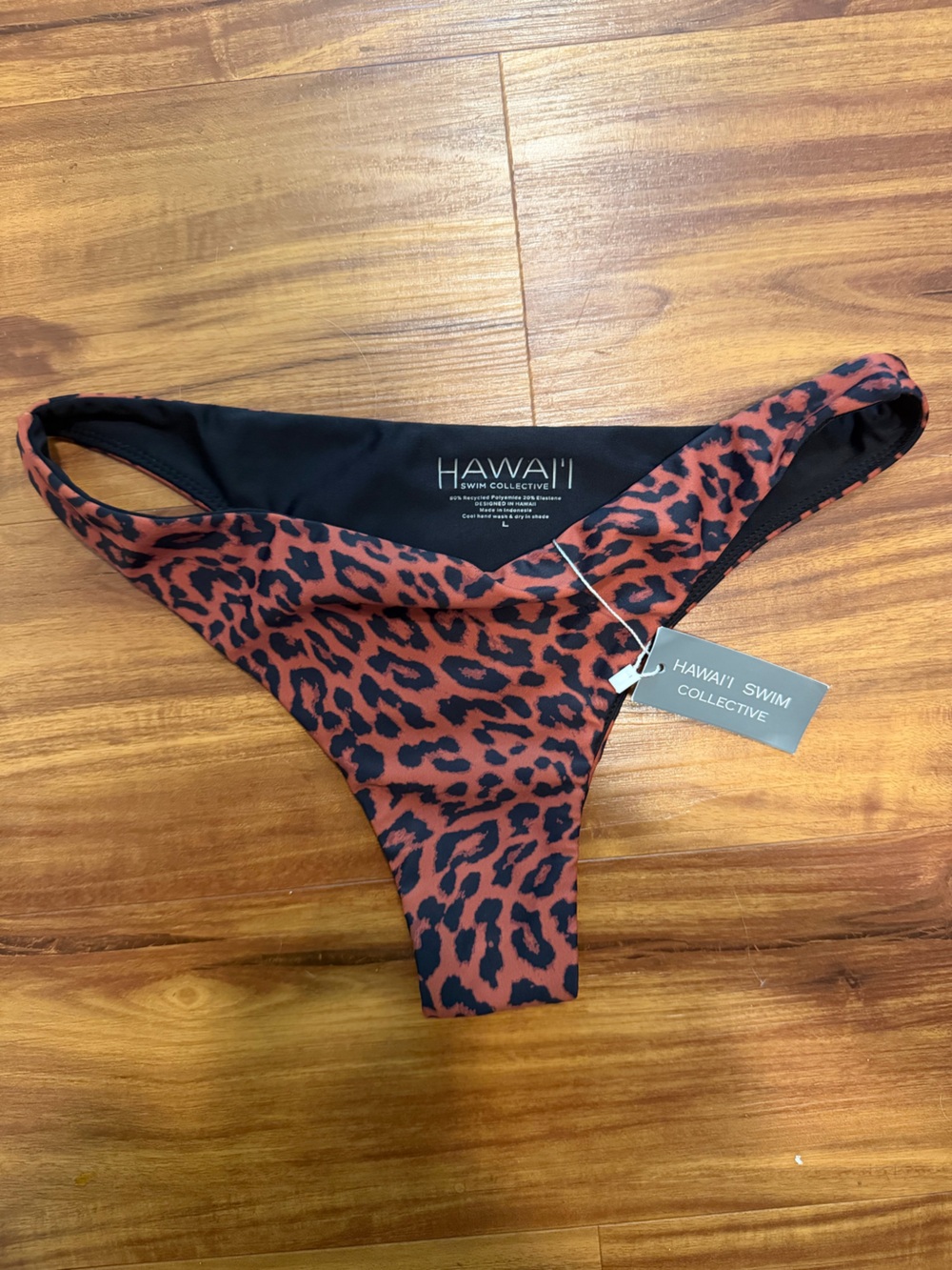 Leopard bikini bottom
